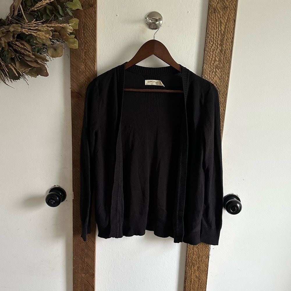 Faded Glory Women's Open Front Cardigan Long Sleeve Black Size Small
VGUC
Bin 14